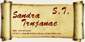 Sandra Trnjanac vizit kartica